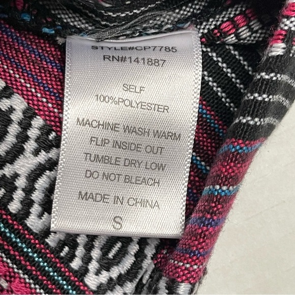 Alya Women’s Boho Striped Shorts Sz Small - Picture 7 of 8